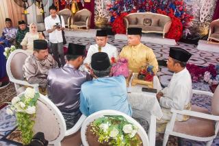 Kedua Ajudan Bupati Menikah Wilansari Ayu Ningtias SE.SY. Dan Syahrum S.TP Akhiri Masa Lajang